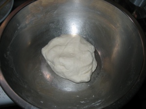 Hotteok dough rising